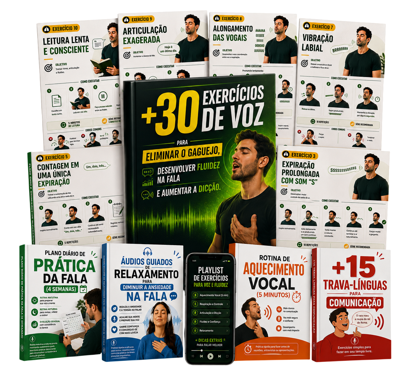 +30 Exercícios de Voz - Plano Completo